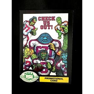 VINTAGE 1991 Pyramid "FUNGUS ISLE PRO SET DEALER PROMO CARD" - M - SUPER RARE